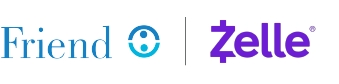 Friend Bank together with Zelle®