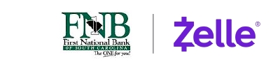 First National Bank of South Carolina together with Zelle<sup>®</sup>