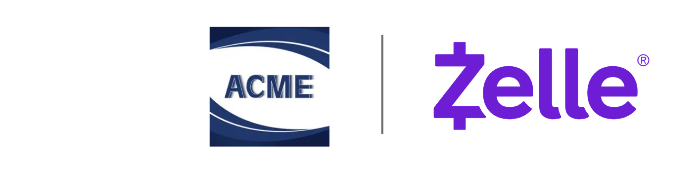 Acme Continental Credit Union together with Zelle®