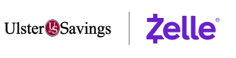 Ulster Savings Bank together with Zelle<sup>®</sup>