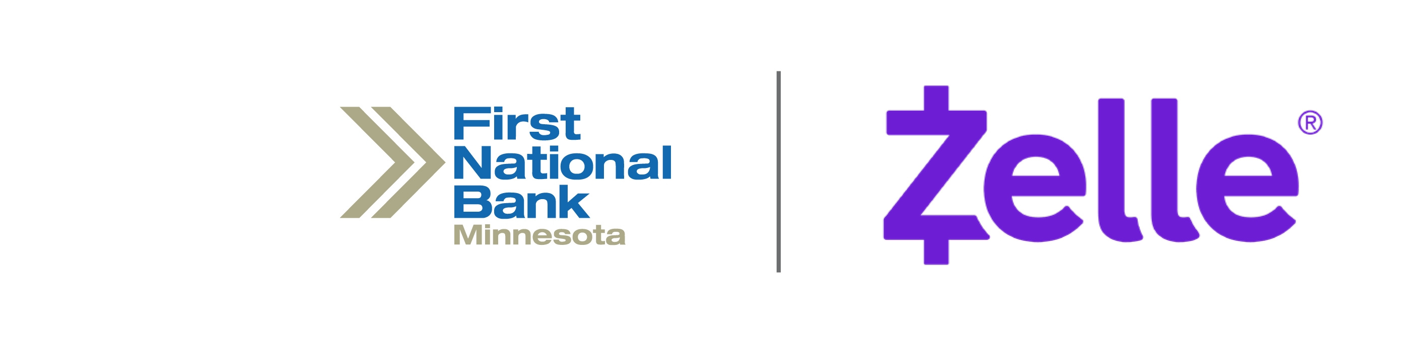 First National Bank Minnesota together with Zelle®