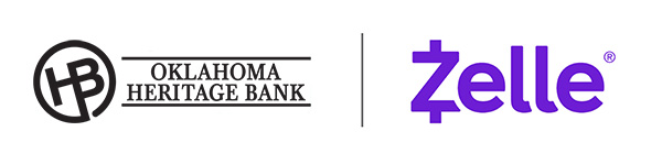 Oklahoma Heritage Bank together with Zelle®