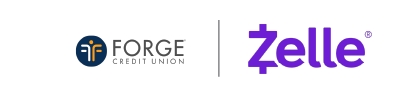 Forge Federal Credit Union together with Zelle®