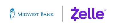 Midwest Bank together with Zelle®