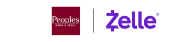 Peoples Bank & Trust together with Zelle®