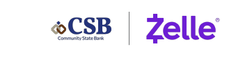 Community State Bank of Rock Falls together with Zelle®