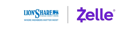 Lion's Share FCU together with Zelle®