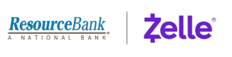 Resource Bank, N.A. together with Zelle<sup>®</sup>