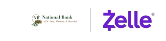 National Bank of St Anne together with Zelle<sup>®</sup>