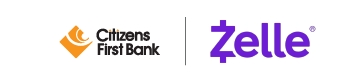 Citizens First Bank together with Zelle&reg;