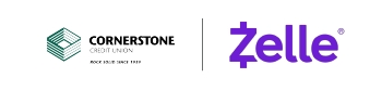 Cornerstone Credit Union together with Zelle®
