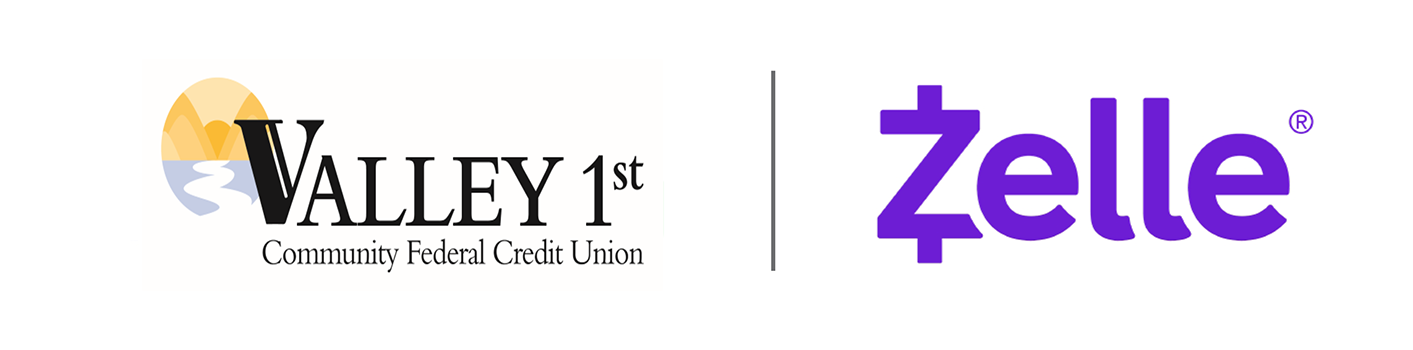 Valley 1st Community Federal Credit Union together with Zelle®