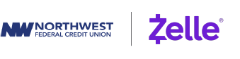 Northwest Federal Credit Union together with Zelle<sup>®</sup>