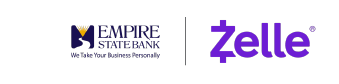 Empire State Bank together with Zelle<sup>&reg;</sup>