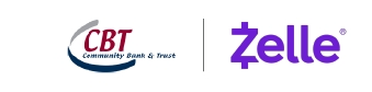Community Bank and Trust together with Zelle<sup>®</sup>