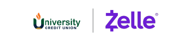 University Credit Union - Miami together with Zelle®