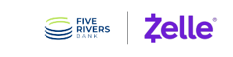 Five Rivers Bank together with Zelle<sup>&reg;</sup>