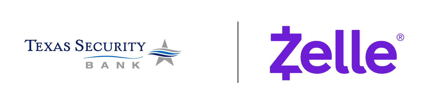 Texas Security Bank together with Zelle<sup>&reg;</sup>