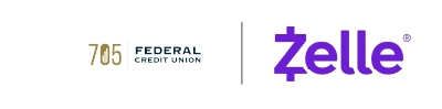 705 Federal Credit Union together with Zelle®
