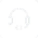 icon of a headset with microphone