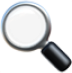 magnifying glass emoji