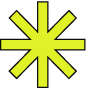 yellow asterisk