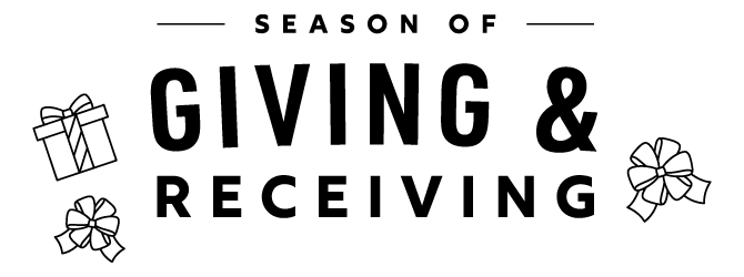 Season of Giving and Receiving